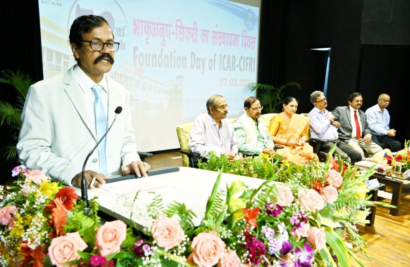 विकसित भारत बनाने के संकल्प के साथ आईसीएआर- सिफरी ने मनाया 78वां स्थापना दिवस